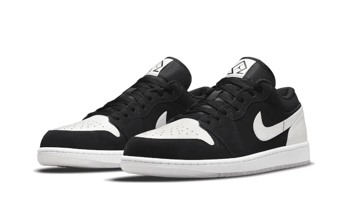 Air Jordan 1 Low Black White Diamond - Exclufy