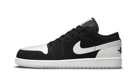 Air Jordan 1 Low Black White Diamond - Exclufy