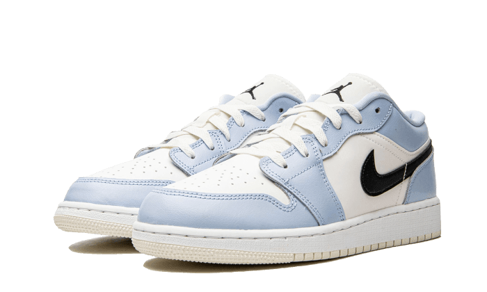 Air Jordan 1 Low Ice Blue Black - Exclufy