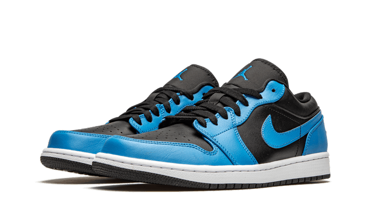 Air Jordan 1 Low Laser Blue Black - Exclufy