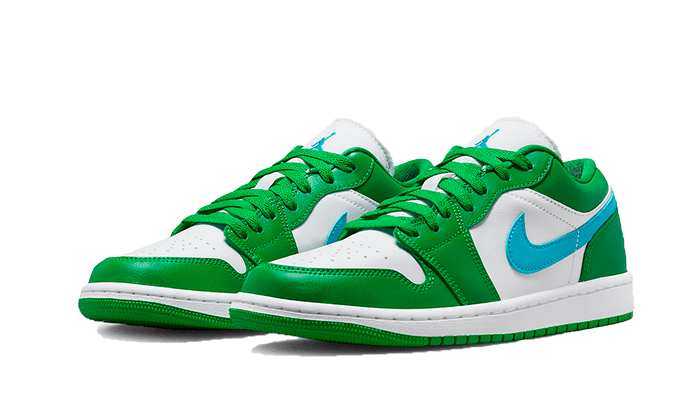 Air Jordan 1 Low Lucky Green Aquatone - Exclufy