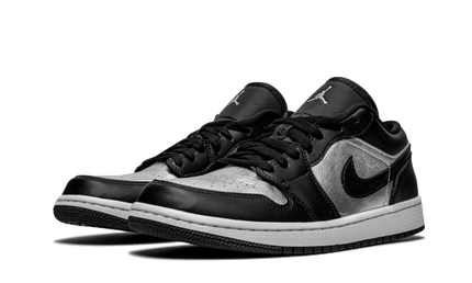 Air Jordan 1 Low SE Black Metallic Silver - Exclufy