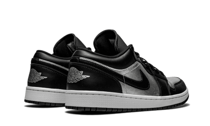 Air Jordan 1 Low SE Black Metallic Silver - Exclufy