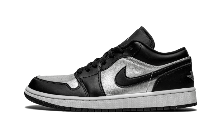 Air Jordan 1 Low SE Black Metallic Silver - Exclufy