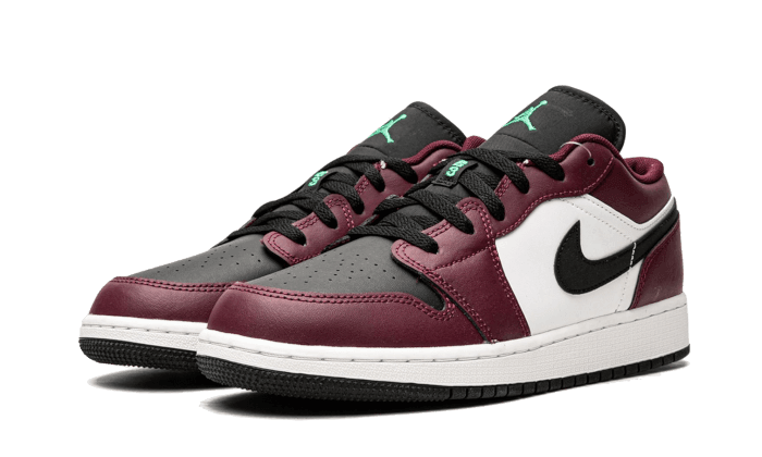 Air Jordan 1 Low SE Dark Beetroot Black Roma Green - Exclufy