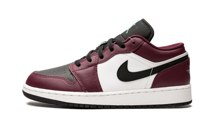 Air Jordan 1 Low SE Dark Beetroot Black Roma Green - Exclufy