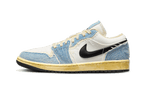 Air Jordan 1 Low SE WRMK Sashiko Denim - Exclufy