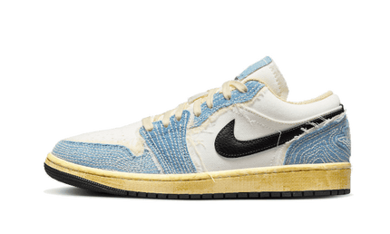 Air Jordan 1 Low SE WRMK Sashiko Denim - Exclufy