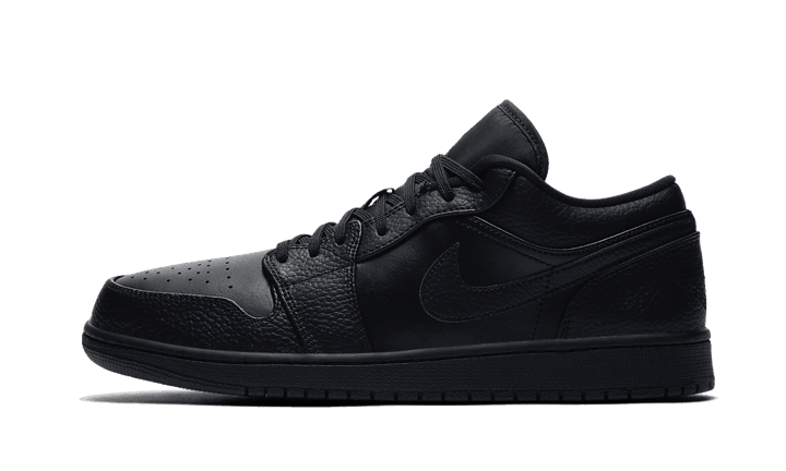 Air Jordan 1 Low Triple Black - Exclufy