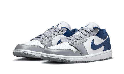 Air Jordan 1 Low White Grey Blue - Exclufy