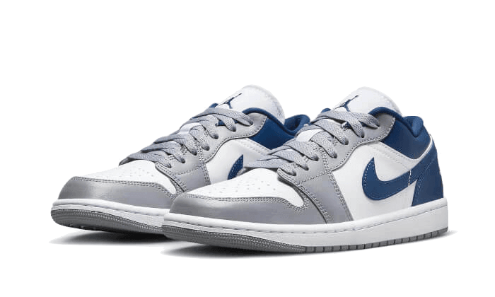 Air Jordan 1 Low White Grey Blue - Exclufy