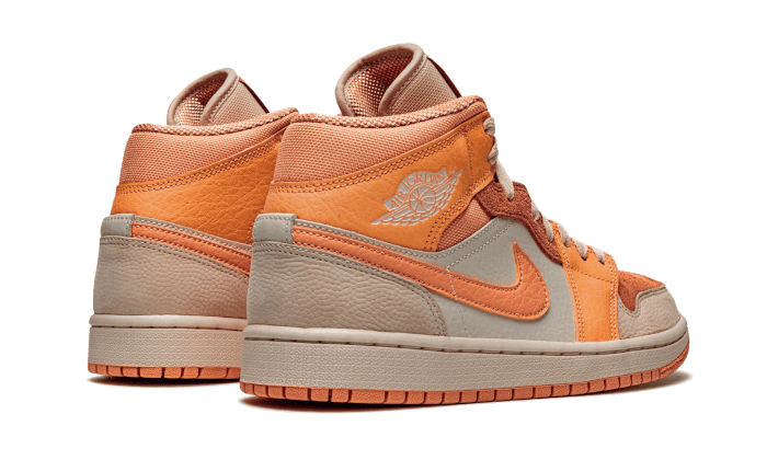 Air Jordan 1 Mid Apricot Orange - Exclufy