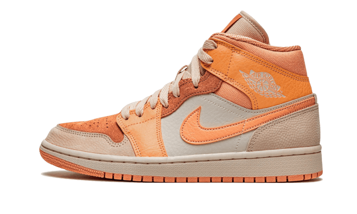 Air Jordan 1 Mid Apricot Orange - Exclufy