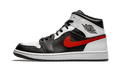 Air Jordan 1 Mid Black Chile Red White - Exclufy