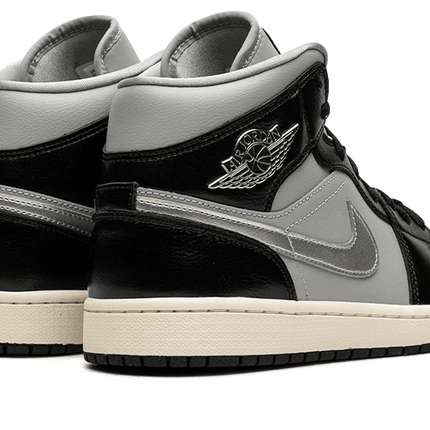 Air Jordan 1 Mid Black Chrome - Exclufy