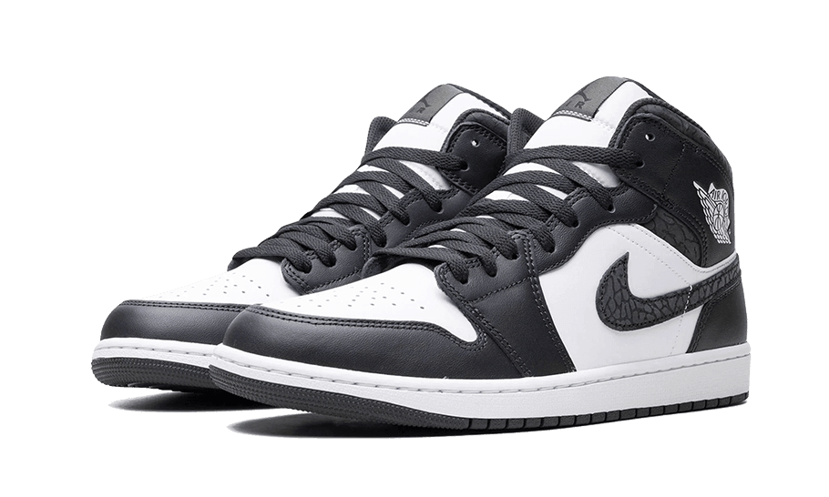 Air Jordan 1 Mid Black Elephant - Exclufy