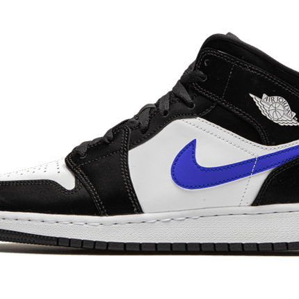 Air Jordan 1 Mid Black Racer Blue White