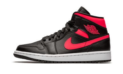 Air Jordan 1 Mid Black Siren Red - Exclufy