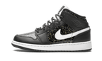 Air Jordan 1 Mid Black Speckle - Exclufy