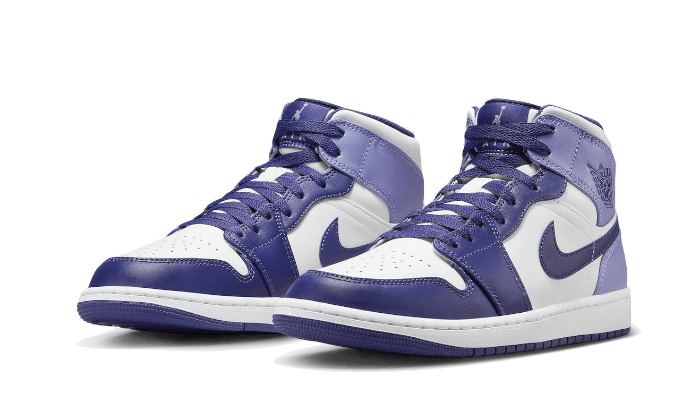 Air Jordan 1 Mid Blueberry - Exclufy