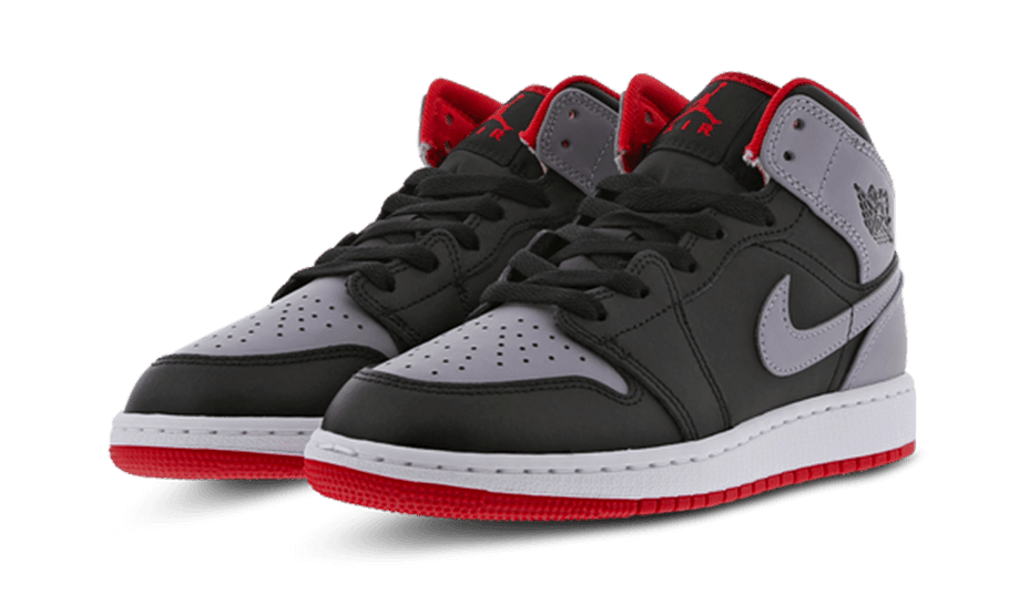 Air Jordan 1 Mid Cement Grey Red - Exclufy