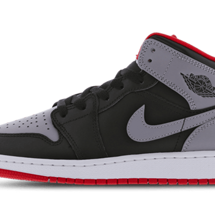 Air Jordan 1 Mid Cement Grey Red - Exclufy