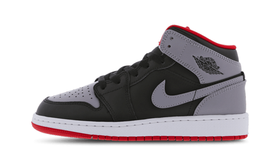 Air Jordan 1 Mid Cement Grey Red - Exclufy