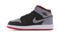 Air Jordan 1 Mid Cement Grey Red - Exclufy