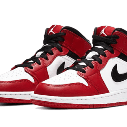 Air Jordan 1 Mid Chicago White - Exclufy