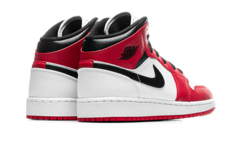 Air Jordan 1 Mid Chicago White - Exclufy