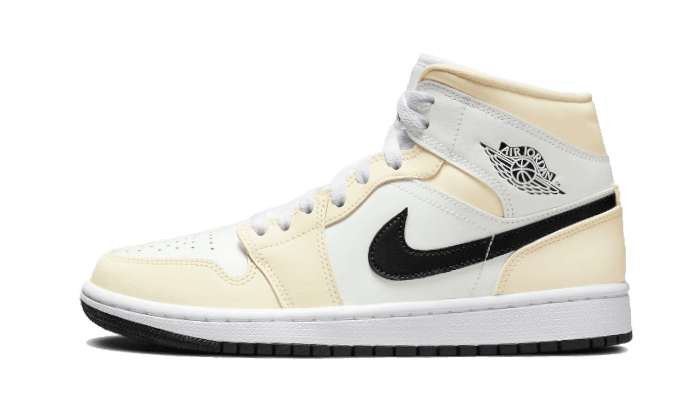 Air Jordan 1 Mid Coconut Milk - Exclufy