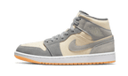 Air Jordan 1 Mid Coconut Milk Particle Grey - Exclufy