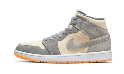 Air Jordan 1 Mid Coconut Milk Particle Grey - Exclufy