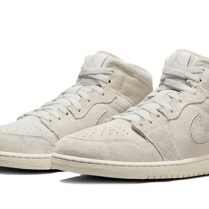 Air Jordan 1 Mid Craft Suede Ivory - Exclufy