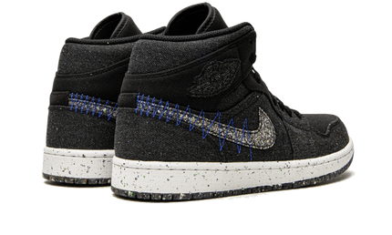 Air Jordan 1 Mid Crater Black - Exclufy