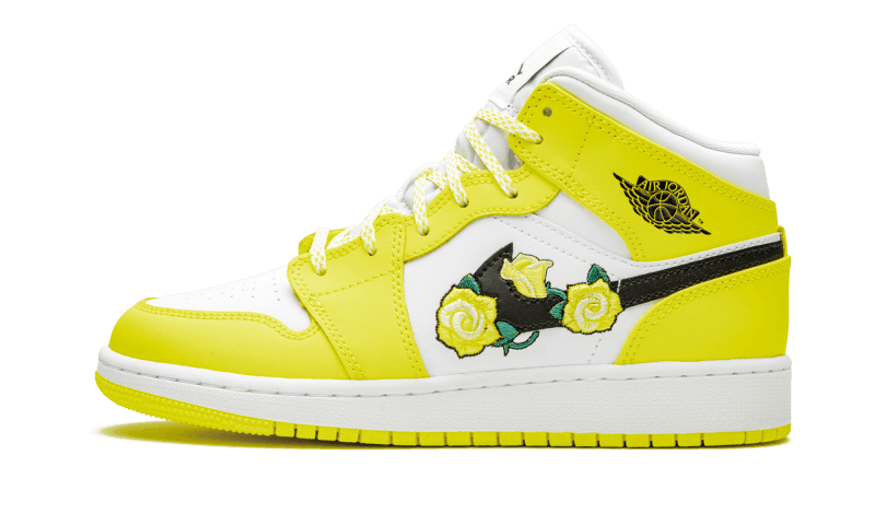 Air Jordan 1 Mid Dynamic Yellow - Exclufy