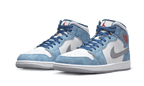 Air Jordan 1 Mid French Blue Fire Red - Exclufy