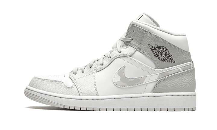 Air Jordan 1 Mid Grey Camo - Exclufy