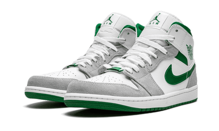 Air Jordan 1 Mid Grey Green - Exclufy