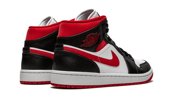 Air Jordan 1 Mid Gym Red Black White - Exclufy