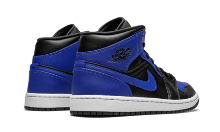 Air Jordan 1 Mid Hyper Royal Tumbled Leather - Exclufy