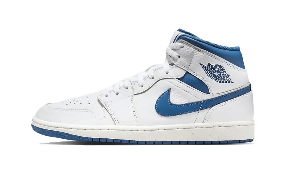 Air Jordan 1 Mid Industrial Blue - Exclufy