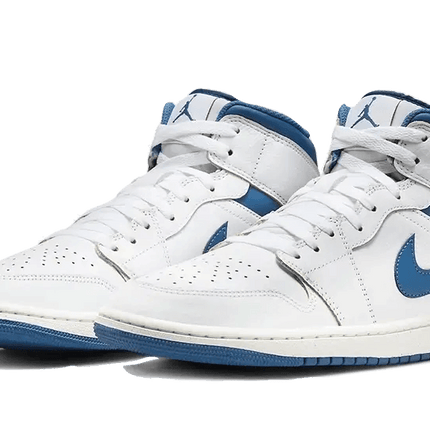 Air Jordan 1 Mid Industrial Blue - Exclufy