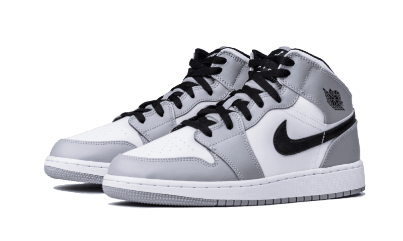 Air Jordan 1 Mid Light Smoke Grey - Exclufy