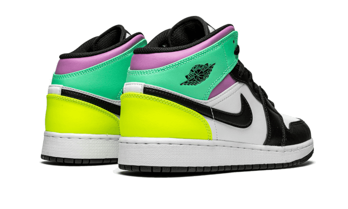 Air Jordan 1 Mid Pastel Black Toe - Exclufy