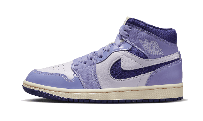 Air Jordan 1 Mid Purple Chenille - Exclufy