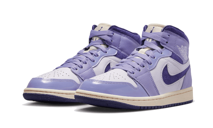 Air Jordan 1 Mid Purple Chenille - Exclufy