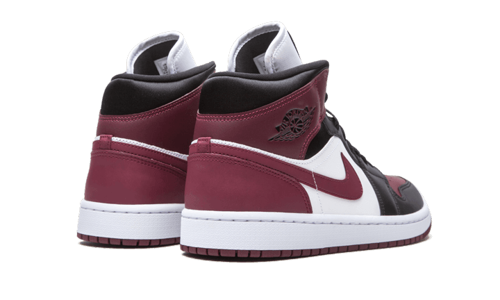 Air Jordan 1 Mid SE Black Dark Beetroot - Exclufy