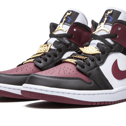 Air Jordan 1 Mid SE Black Dark Beetroot - Exclufy