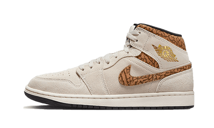 Air Jordan 1 Mid SE Brown Elephant - Exclufy